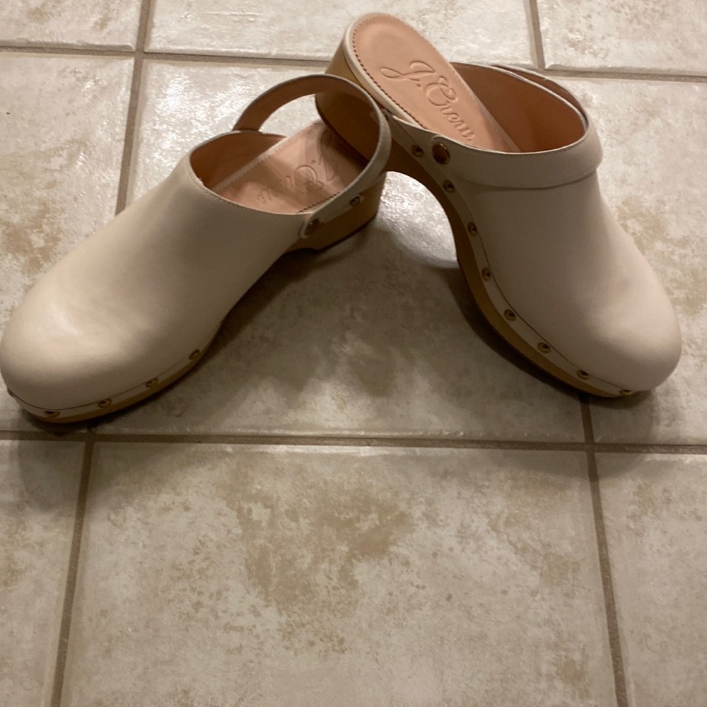 NWOT J. Crew Clogs Size 11